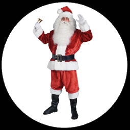 Weihnachtsmann Kost�m - Santa Claus Super Deluxe - Klicken f�r gr�ssere Ansicht