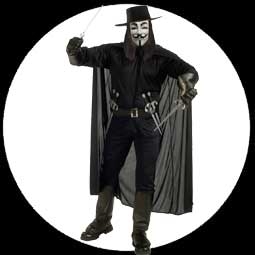 Vendetta Kost�m - Guy Fawkes - Klicken f�r gr�ssere Ansicht
