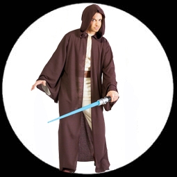 Jedi Ritter Kost�m - Deluxe Robe Erwachsene - Star Wars - Klicken f�r gr�ssere Ansicht