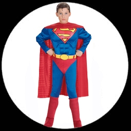 Superman Kinder Kost�m Deluxe