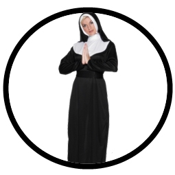 Nonnen Kostm  - Klicken fr grssere Ansicht