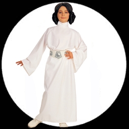 Prinzessin Leia Kinder Kost�m - Star Wars - Klicken f�r gr�ssere Ansicht