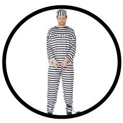 Str�fling Kost�m - Gefangener - Panzerknacker - Klicken f�r gr�ssere Ansicht