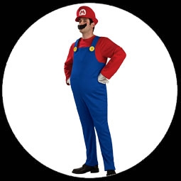 Super Mario Kost�m -  Deluxe - Klicken f�r gr�ssere Ansicht