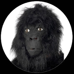 Gorilla Maske - Affenmaske - Klicken f�r gr�ssere Ansicht