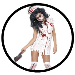 Zombie Krankenschwester Kostüm - Klicken für grössere Ansicht