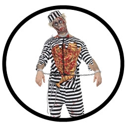 Zombie Sträfling Kostüm - Klicken für grössere Ansicht