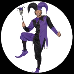 Hofnarr Kost�m (Jester) - Klicken f�r gr�ssere Ansicht