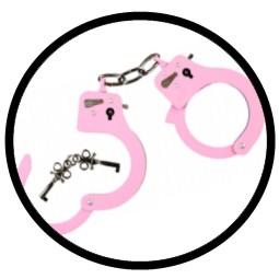 Rosa Handschellen - Pink - Klicken fr grssere Ansicht