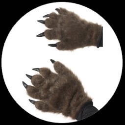 Monster H�nde - Haarige Handschuhe - Klicken f�r gr�ssere Ansicht