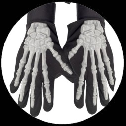 Skelett Hände Knochen Handschuhe - Klicken für grössere Ansicht