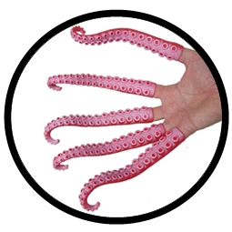 Tentakel Finger - Oktopushand - Klicken für grössere Ansicht