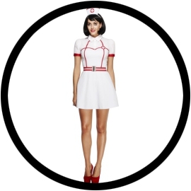 Bed Side Nurse-Nachtschwester Kost�m - Klicken f�r gr�ssere Ansicht