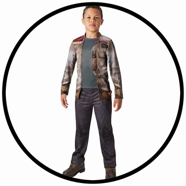 Finn Kinder Kost�m Deluxe - Star Wars - Klicken f�r gr�ssere Ansicht