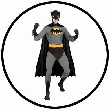 Ganzkrperanzug Batman - 2nd Skin - Klicken fr grssere Ansicht