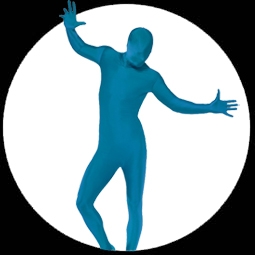 K�rperanzug - Bodysuit - Blau - Klicken f�r gr�ssere Ansicht