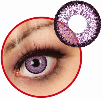 Manga Eyes Purple