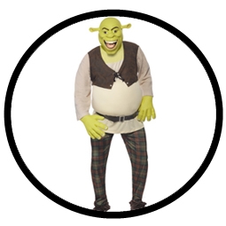 Shrek Kostm Oger - Der tollkhne Held - Klicken fr grssere Ansicht
