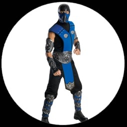 Sub Zero Kost�m - Mortal Kombat - Klicken f�r gr�ssere Ansicht