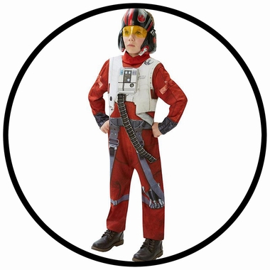X-WING Fighter Kinder Kost�m Deluxe EP7 - Star Wars - Klicken f�r gr�ssere Ansicht