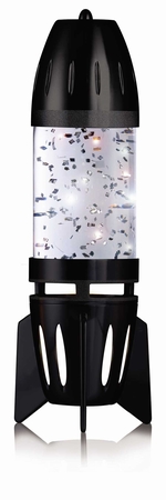 Fireflow R1 Lavalampe Rakete Black - Glitter