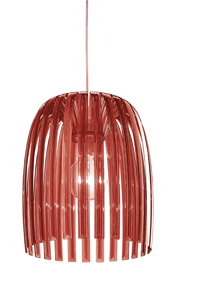 Josephine Lampe - rot (Pendelleuchte) - Koziol