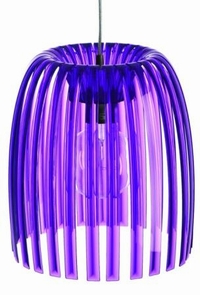 Josephine Lampe - violett (Pendelleuchte) - Koziol