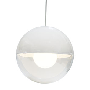 Pendel Orion Lampe  Weiss - klar