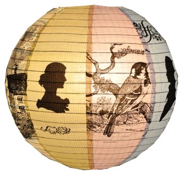 Papierlampenschirm - Dream House