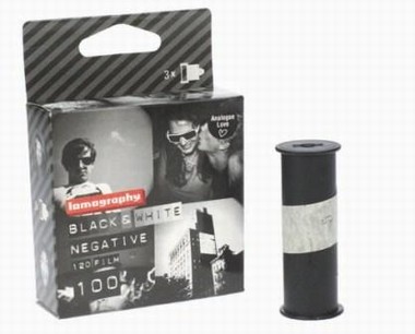 100/ 120 Black & White 3-pack Lomographie Film