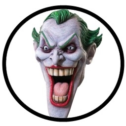 Joker Maske Deluxe Comic Style  - Klicken f�r gr�ssere Ansicht