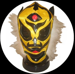 Lucha Libre Maske - Black Tiger - Klicken fr grssere Ansicht
