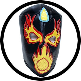 Lucha Libre Maske - Fireball - Klicken für grössere Ansicht