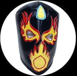 Lucha Libre Maske - Fireball - Klicken f�r gr�ssere Ansicht