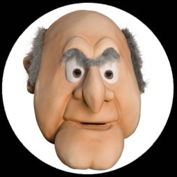 Statler Maske Deluxe - The Muppets - Klicken f�r gr�ssere Ansicht