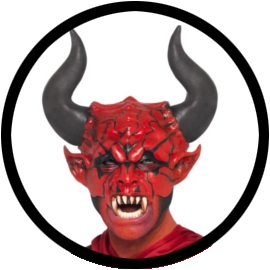 Teufel Maske mit Hrnern - Klicken fr grssere Ansicht