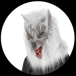 Wolf Maske Grau - Klicken f�r gr�ssere Ansicht