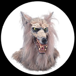 Wolfmaske Deluxe Erwachsene - Klicken für grössere Ansicht