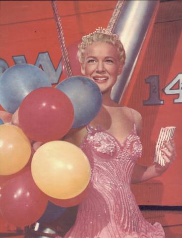 Betty Hutton - mit Ballonen