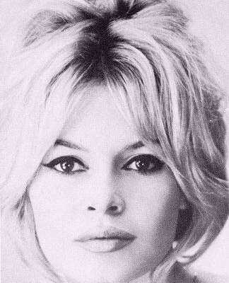 Brigitte Bardot - Face