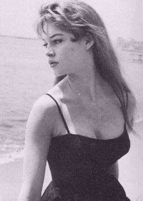 Brigitte Bardot - am Strand