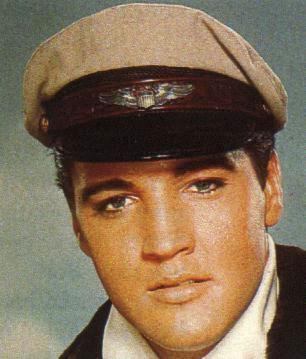 Elvis Presley - mit Mütze