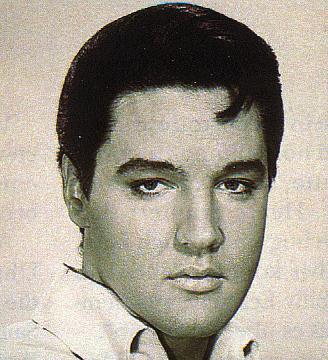 Elvis Presley - black/white