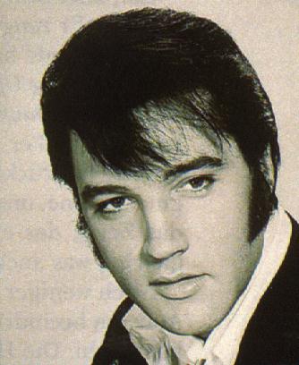 Elvis Presley - black/white