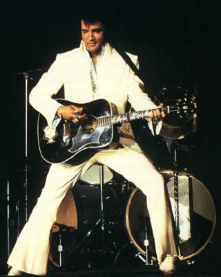 Elvis Presley - On Stage with Guitar