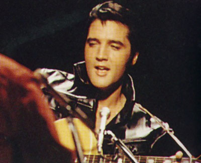 Elvis Presley - mit Lederjacke