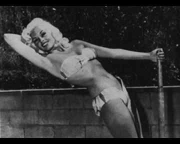 Jayne Mansfield - Bikini posing