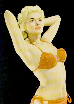 Jayne Mansfield - Bikini Posing