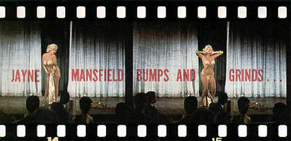 Jayne Mansfield - Filmstreifen
