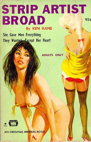 Pulp Fiction Covers - Strip Artist Broad